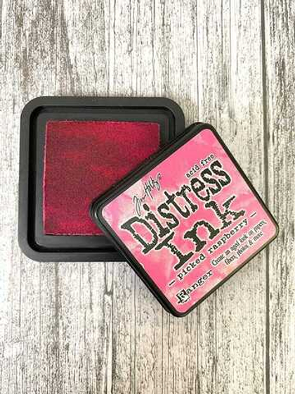 Distress Ink Pad. Picked Raspberry