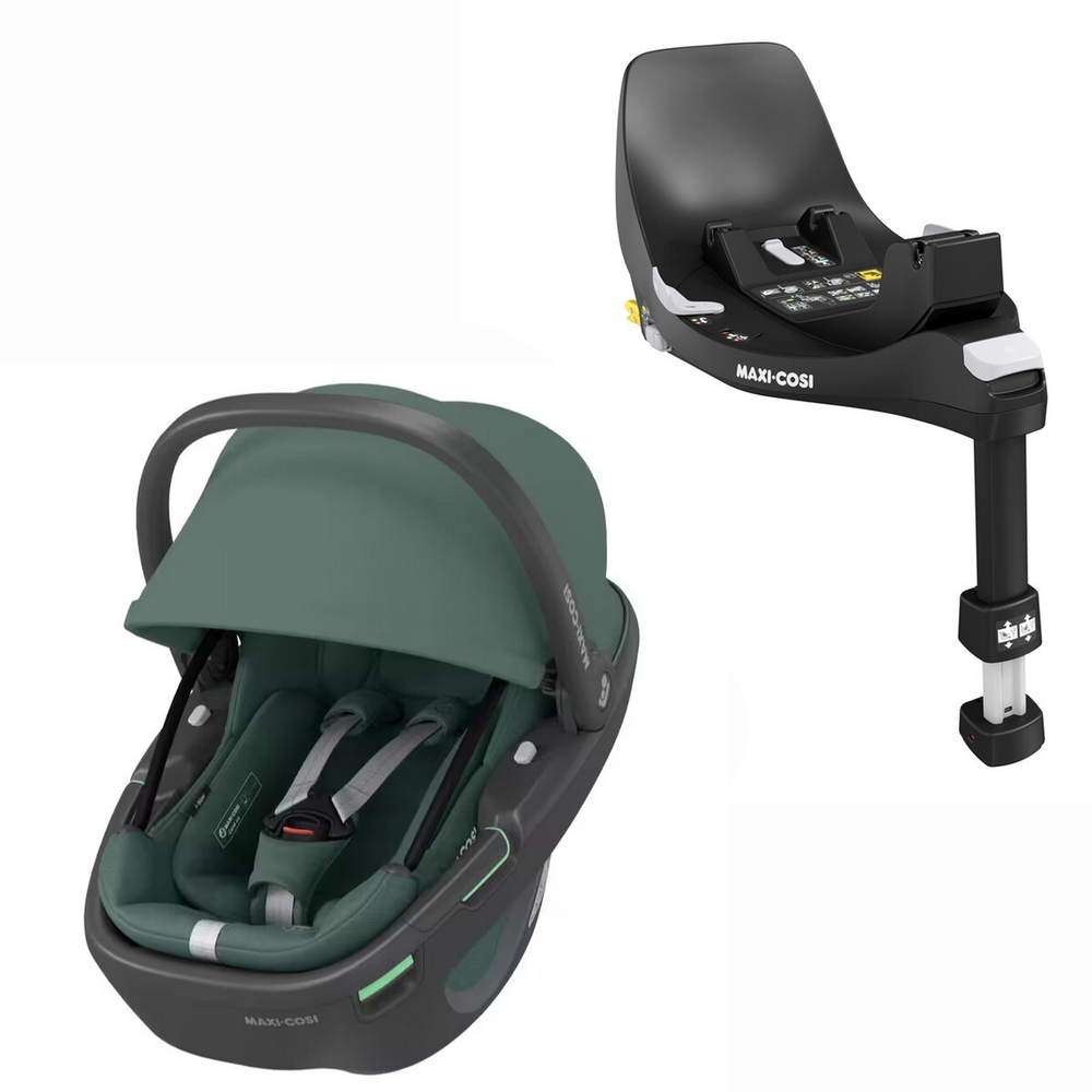 Автокресло Maxi-Cosi Coral 360 с базой Family Fix 360 8559047110 Essential Green/зеленый