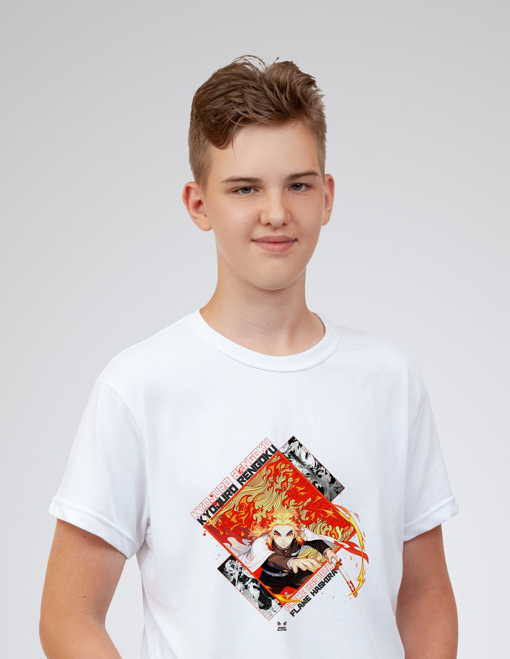Футболка "Клинок рассекающий демонов (Рингоку)"