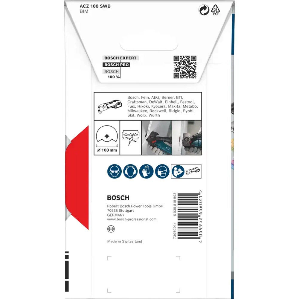 Сегментный пильный диск BIM ACZ 100 мм BOSCH 2608669123