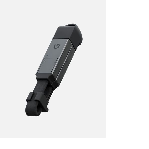 Кабель Energea Sheath 2 в 1, USB-C to Lightning / USB-C 60W 15см, Темно-серый | Gunmetal