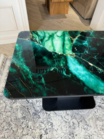 Кухонный стол "Тор", малахит