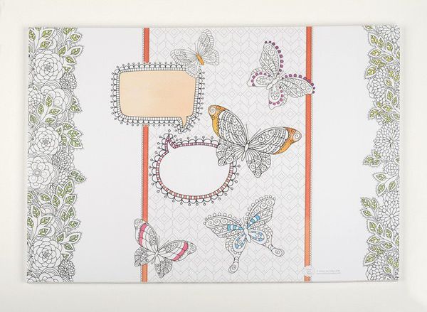 Блокнот для арт-терапии 3005, 480х330мм, 51л, 3 мотива, склейка, твердая подложка