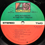 Mike Rutherford - Acting Very Strange (США 1982г.)