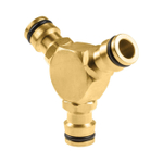 Тройник CELLFAST BRASS латунный
