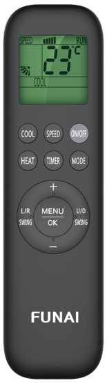 Инверторная сплит-система FUNAI SHOGUN Inverter 2023 RAC-I-SG70HP.D01 (комплект)