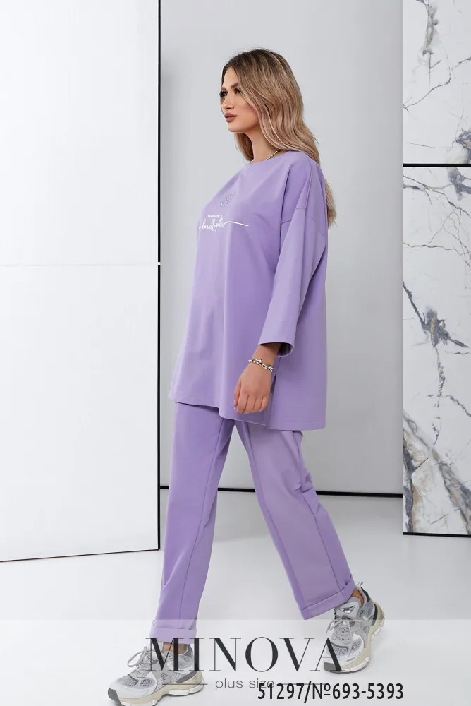 Костюм 693-5393-лаванда Minova