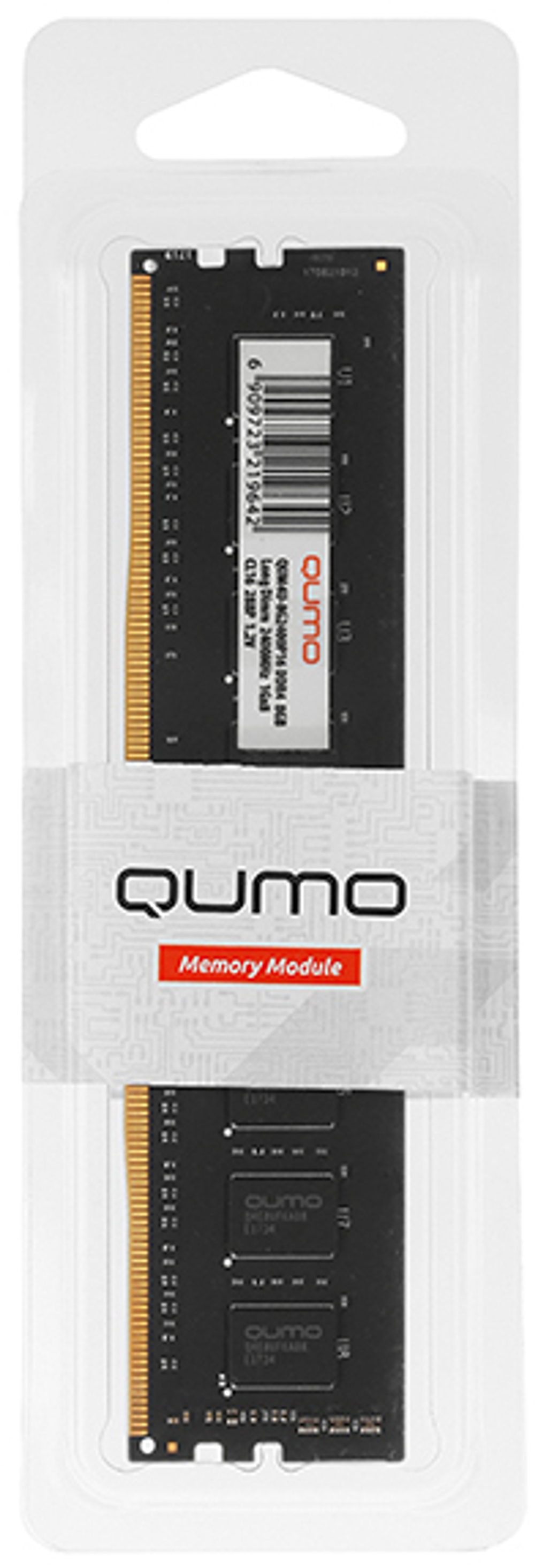 Модуль памяти DDR4 16GB Qumo QUM4U-16G2666P19
