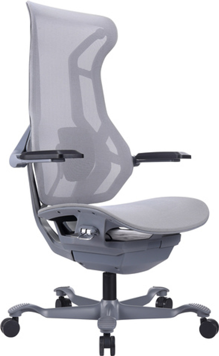 Эргономичное кресло Everprof Atom Grey Сетка Серый