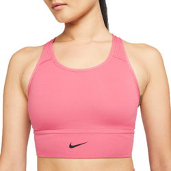 ТОП теннисный Nike Dri-Fit Swoosh Long Line Bra W - archaed pink/black