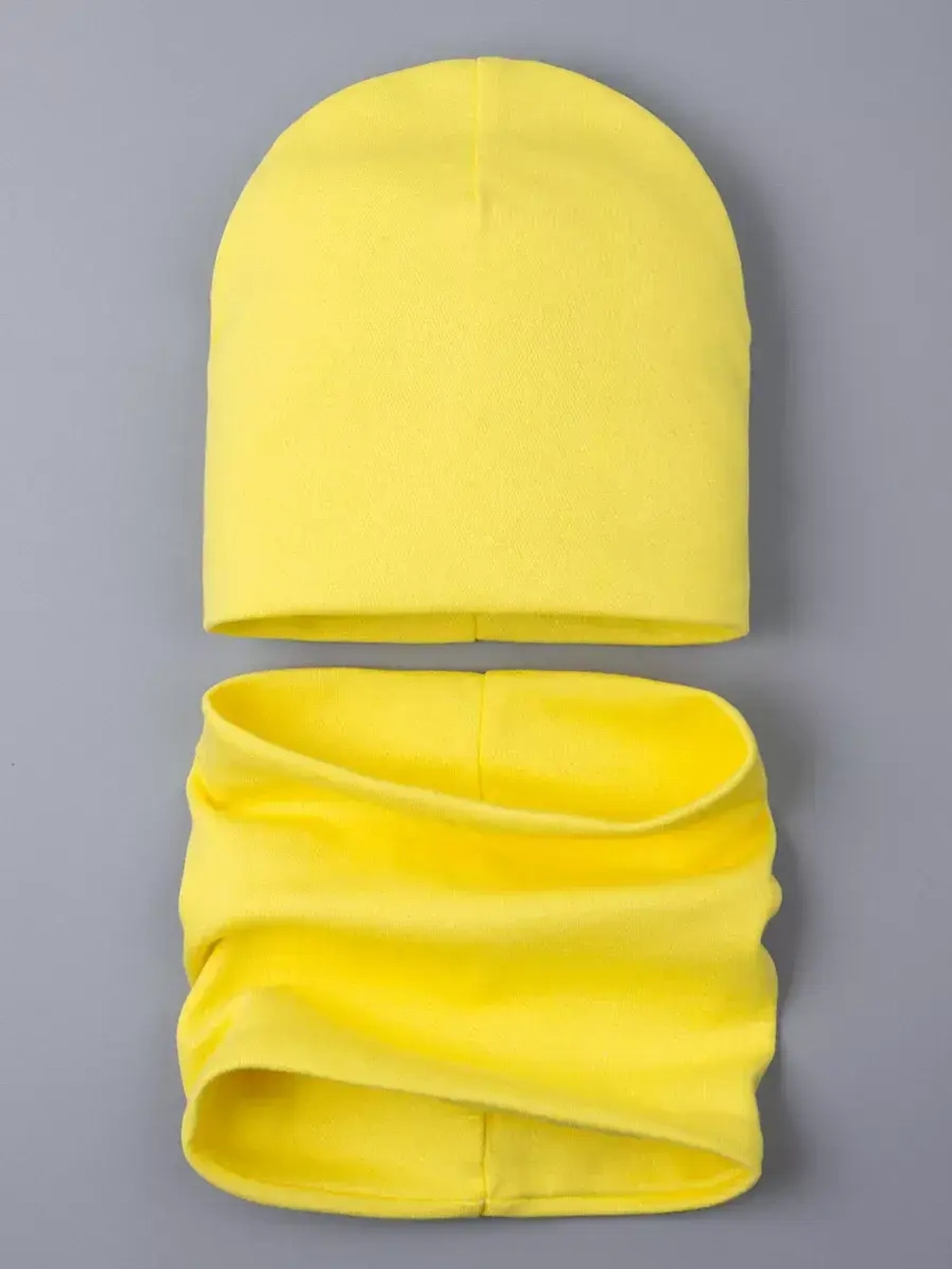 Шапка детская осенняя и снуд