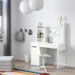 Письменный стол - IKEA MICKE, 105х50 см, белый, МИККЕ ИКЕА