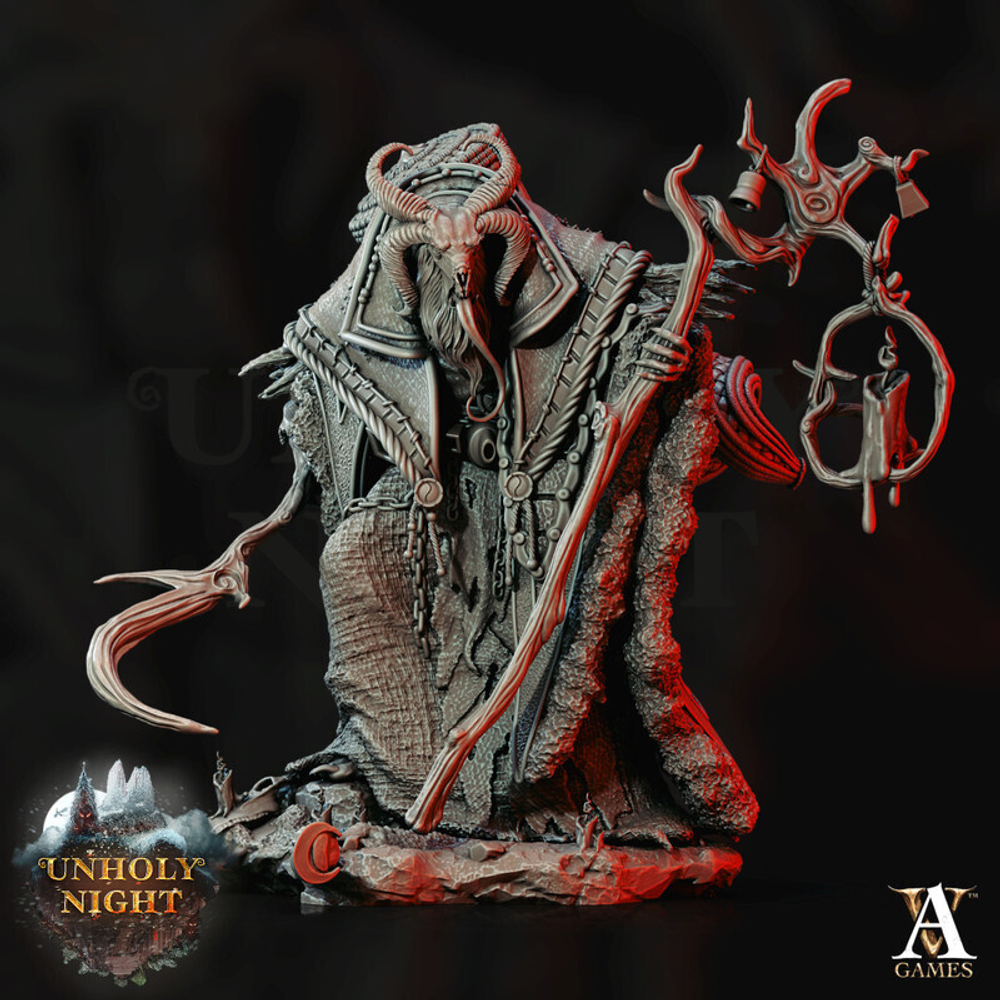 Grand Alliance Chaos Beasts of Chaos Beastlord Зверолюд шаман миниатюра для dnd, днд, pathfinder, фентези, Настольная игра, НРИ, Варгейм, РПГ