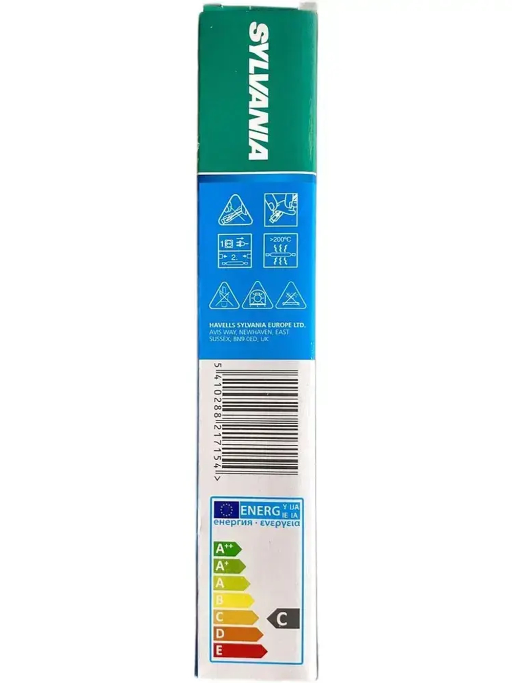 Sylvania Лампочка R7s 160w 3000k 3100lm 240v 114мм-118мм галогенная