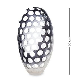 BMB- 69 Ваза «Перфора Черный Омбре»