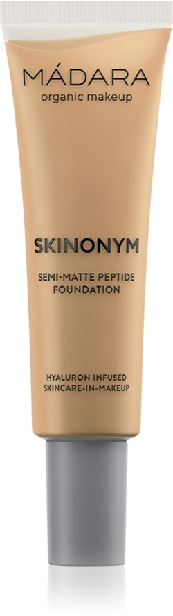 MÁDARA Skinonym Semi-Matte Peptide - Долговечный тональный крем с пептидами, 30 ml