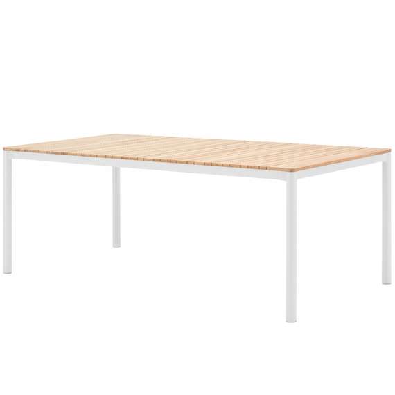 Уличный стол Armona 200х100 см, белый