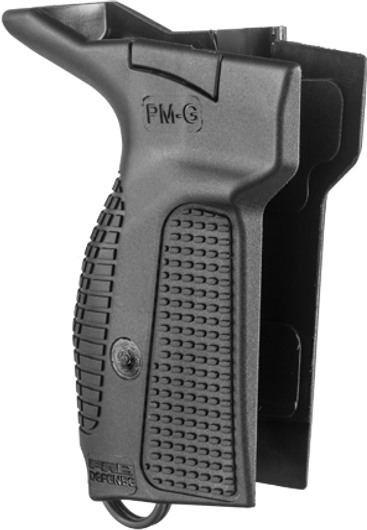 Рукоятка для пистолета Макарова (черная) для левши