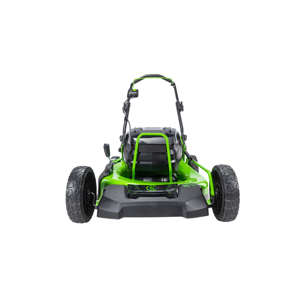 Газонокосилка аккумуляторная Greenworks GC82HPLM51, 82V, 51 см, бесщеточная, с 1хАКБ 5 Ач и ЗУ (2518907UB)