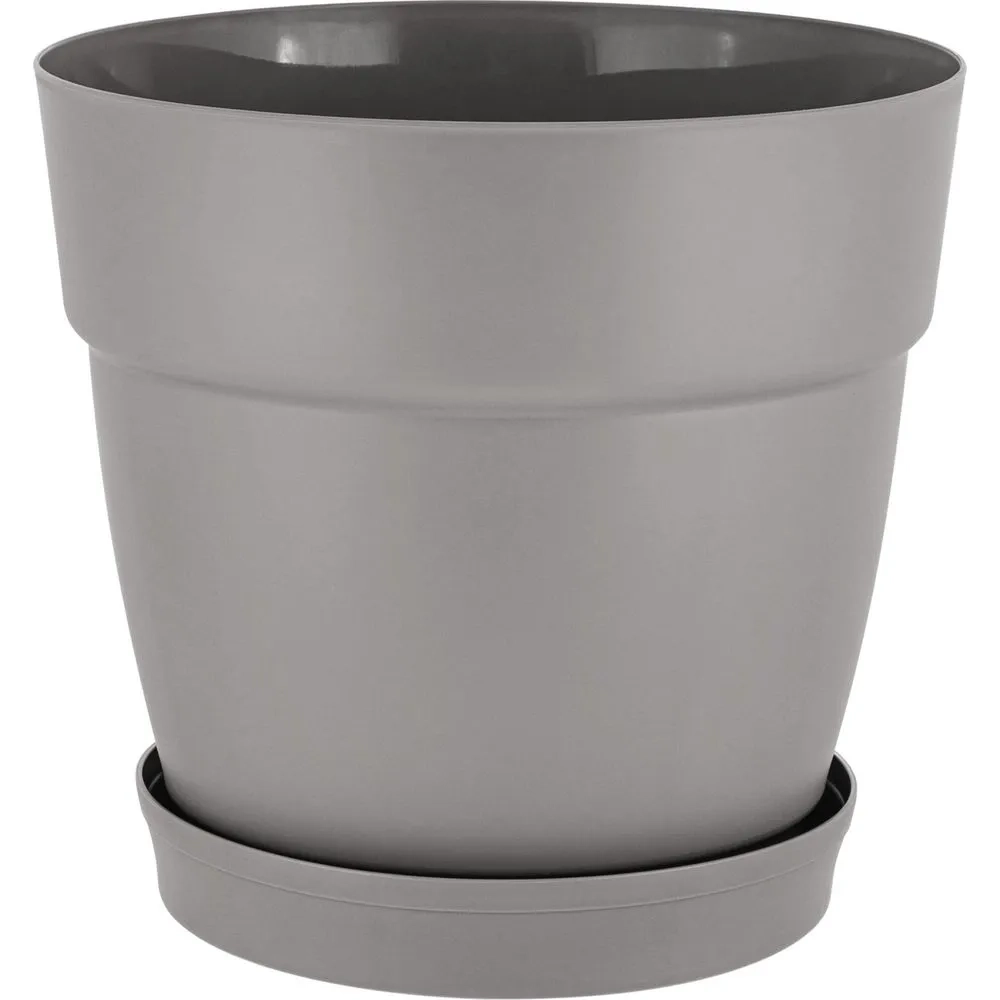 Горшок для цветов InGreen Villa de Fiori с фиксируемым поддоном 2л, D170мм, французский пл