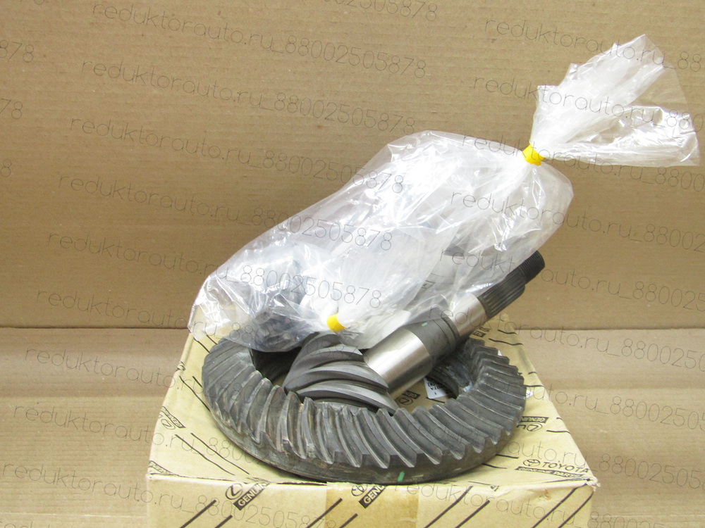 Главная пара 41/11=3.727 - переднего редуктора Прадо 120/150/Хайлюкс/Фортунер, FJ Крузер