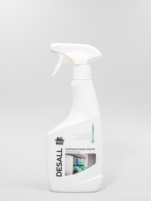СРЕДСТВО ДЕЗИНФИЦИРУЮЩЕЕ НЕЙТРАЛЬНОЕ СLEANBOX DESALL ГОТОВЫЙ РАСТВОР,ТРИГГЕР 0.5Л
