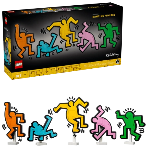 Конструктор LEGO ART 31216 Кит Харинг – Танцующие фигуры
