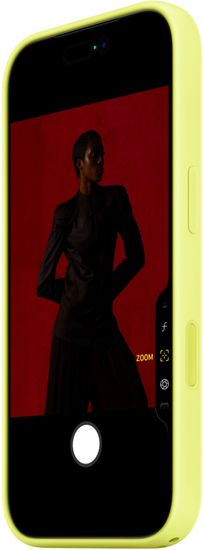 Чехол Apple для iPhone 17 Pro Silicone MagSafe, неоново-желтый