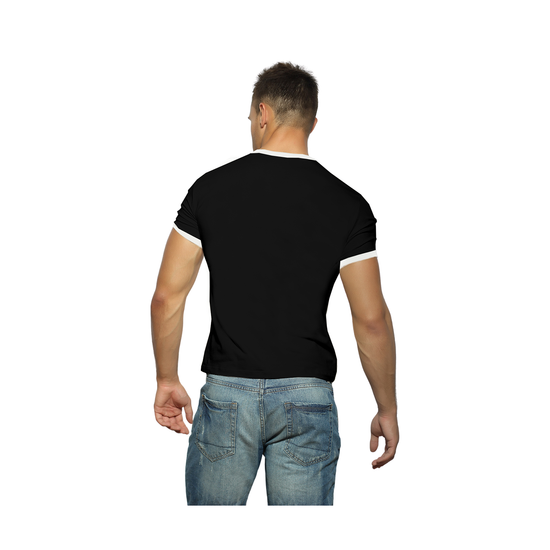 Мужская футболка черная Scandaloso 010201m-EP