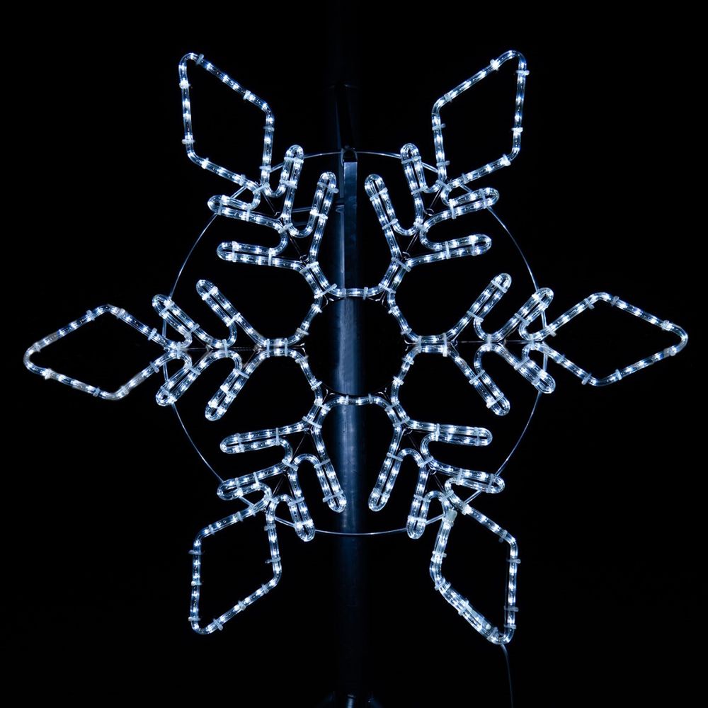 Светодиодная Снежинка