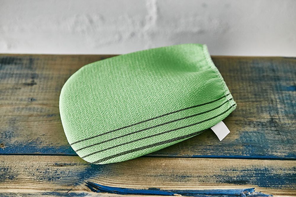 Мочалка- варежка для душа Exfoliating Body Towel 12 см х 17 см