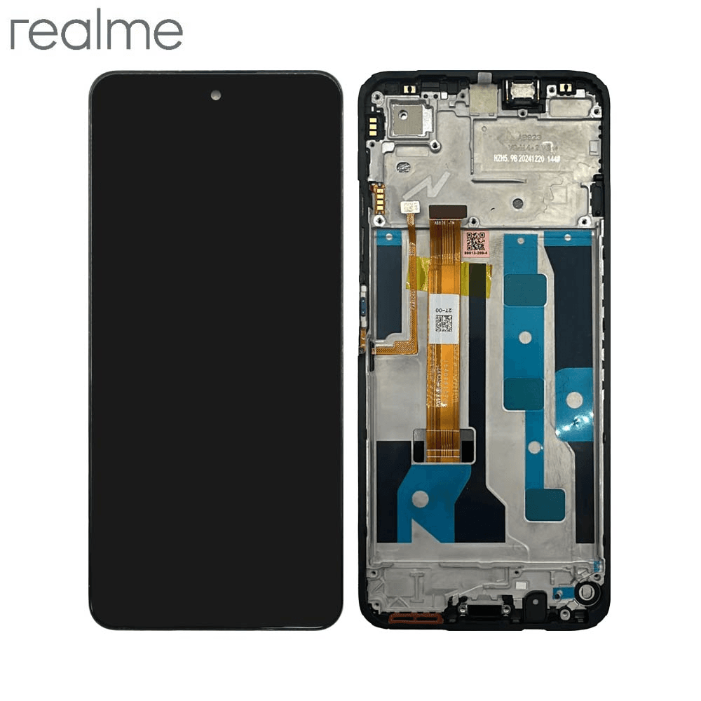 Realme C75 (RMX3941) Дисплейный модуль с тачскрином) (в рамке) + сканер отпечатка пальцев (ORIG-SP)