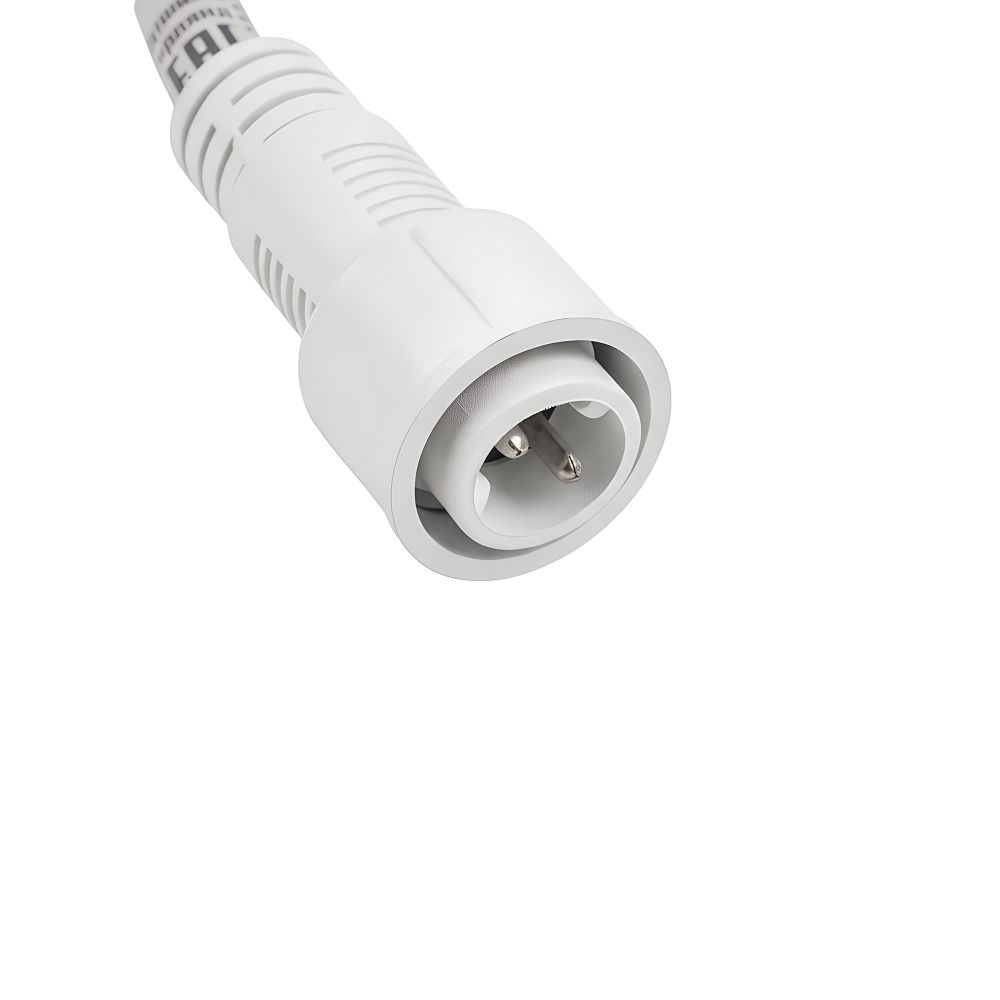 UCX-F90 T05-2M-WH Провод-шина для гирлянд серии F90PRO. 2м. 5 Т-коннекторов. шаг 50см. Статика-мерцание. IP67. Белый. TM Uniel
