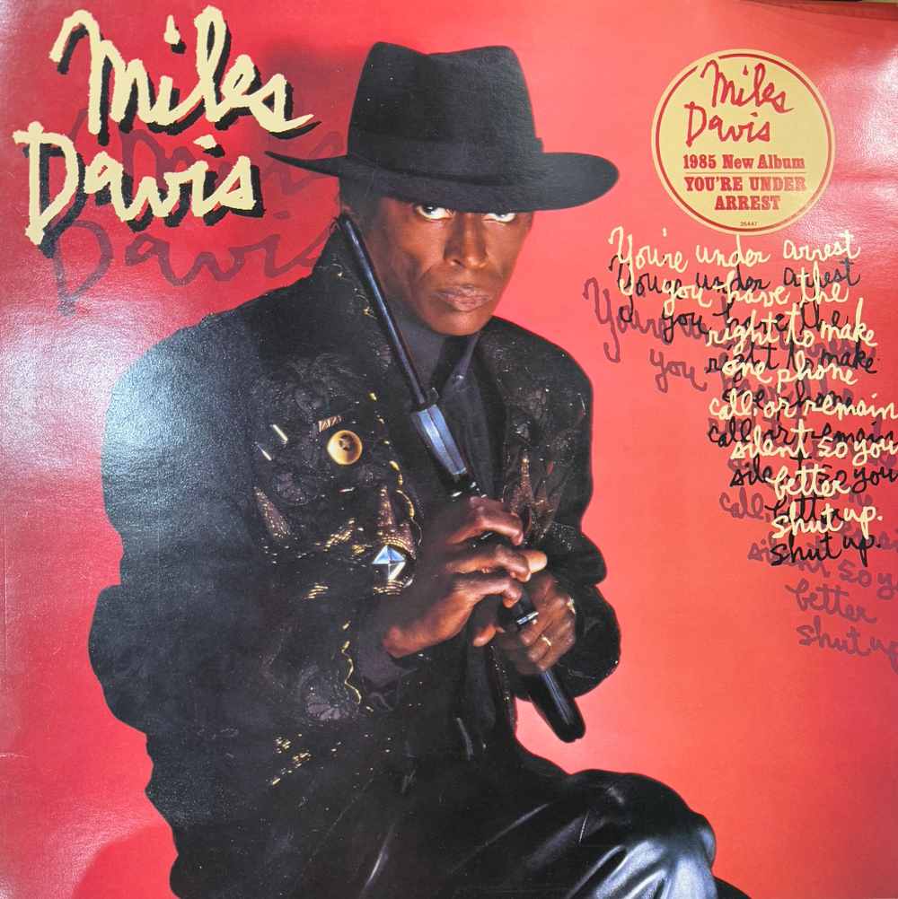 Виниловая пластинка Miles Davis ‎– You're Under Arrest LP
