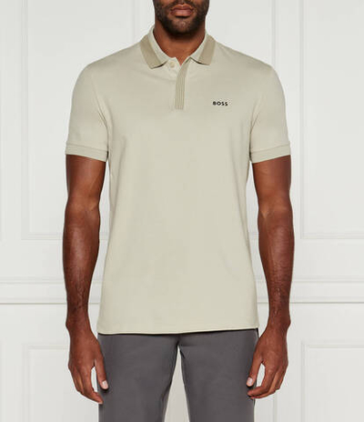 Поло Paddy BOSS GREEN - бежевый(50519761)