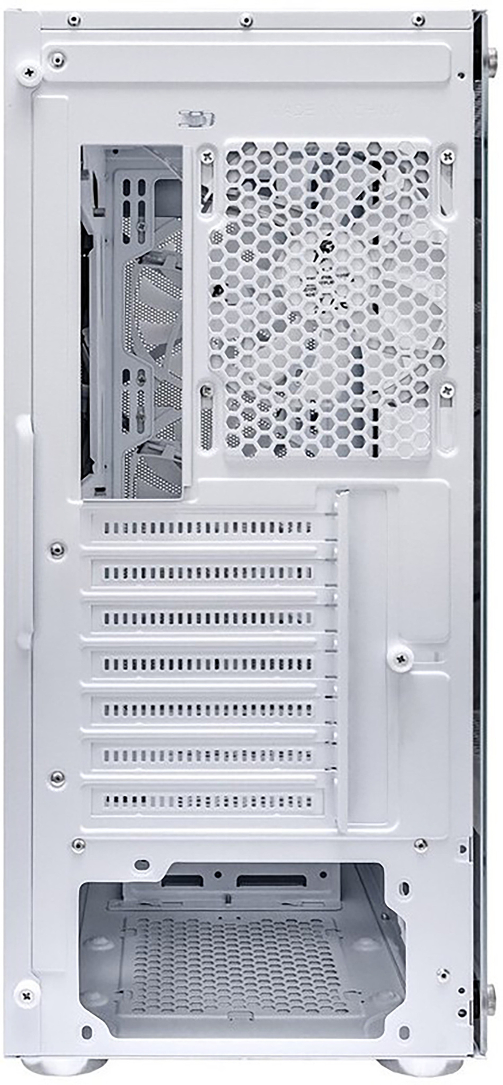 Корпус для компьютера 1STPLAYER FIREBASE XP White / ATX / 4x120mm LED fans / XP-WH-4F1-W