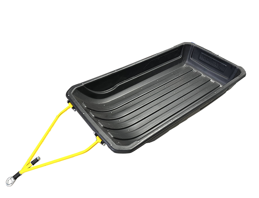 Санки-ледянки рыбацкие С-6 Extruzion Luxe 145х73х25см с обвязкой и полозьями