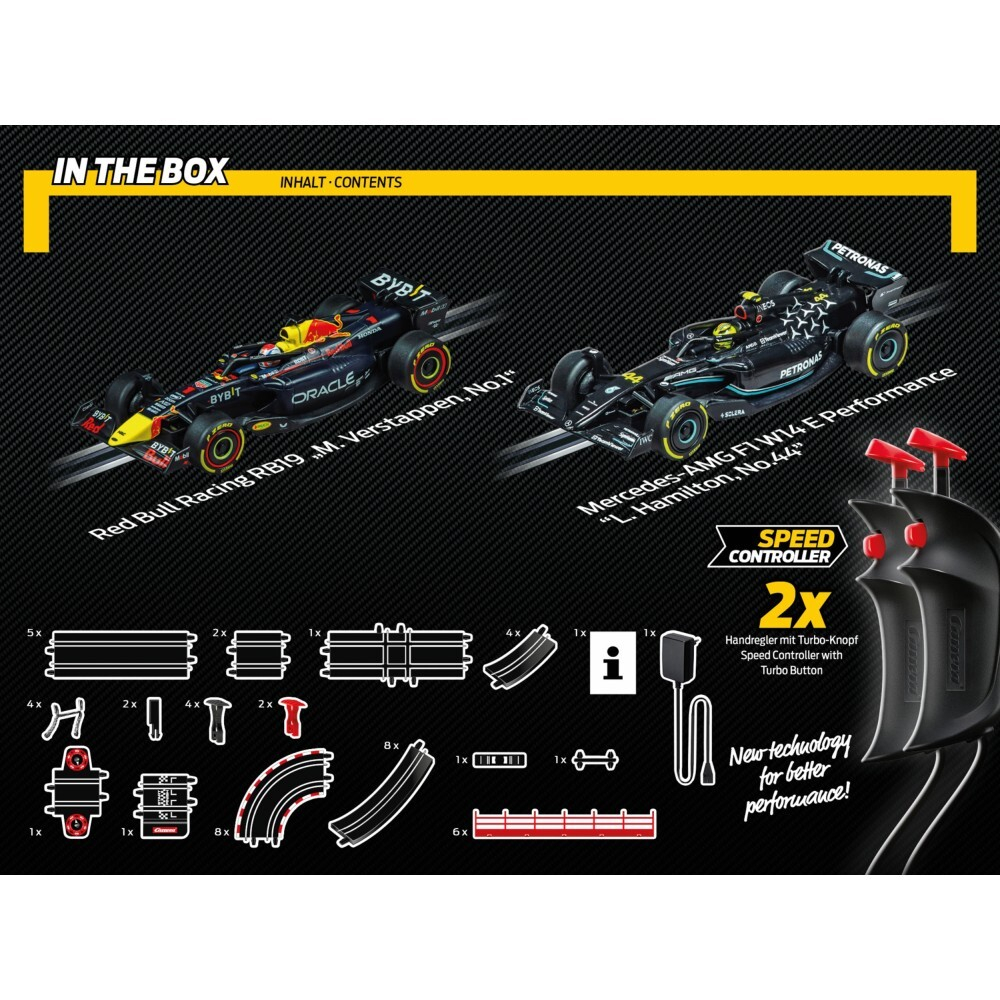 Carrera GO!!! - Автотрек 6,3 м F1 Max Competition + 2 машинки 62574 / артикул   62574  / GTIN 4007486625747