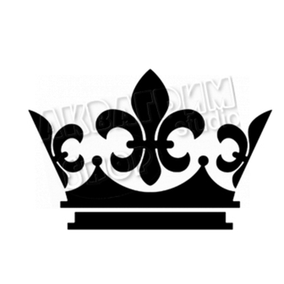 Трафарет для блеск тату "Корона