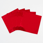 Фольга для конфет 10*10см 100шт., красная