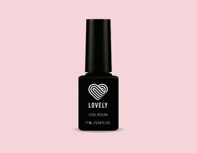 База Lovely камуфлирующая, оттенок светло-розовый, 12 ml.