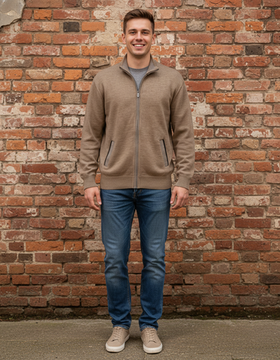 p-p 54-60. Жакет шерстяной "COLORBAR" Турция. Разъемный замок. BATAL