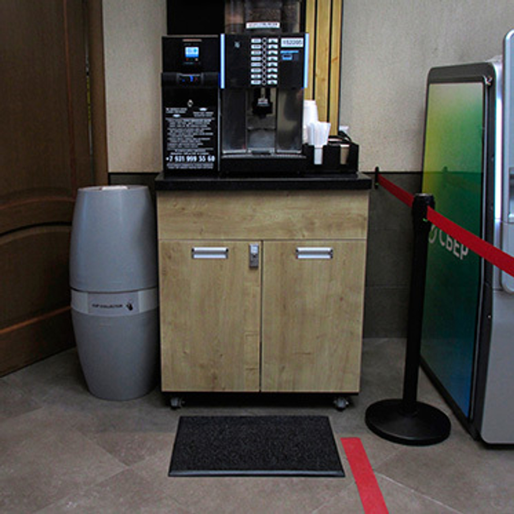 Грязезащитный ворсовый ковер «York» в канте