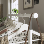 Вешалка для одежды IKEA RIGGA (РИГГА), Белый, 175х111х51 см