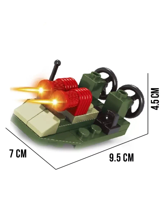 Конструктор Армия Катер 18 деталей