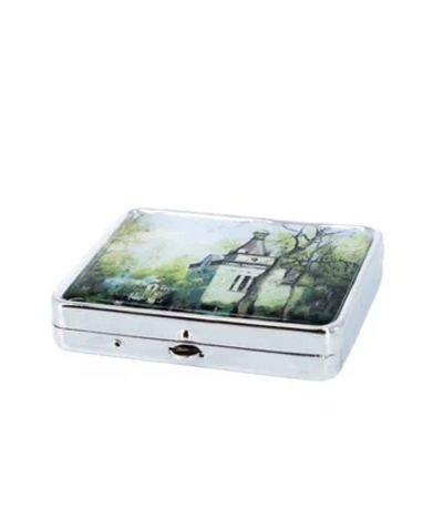 Таблетница с часовней святой Ксении Петербургской, лето