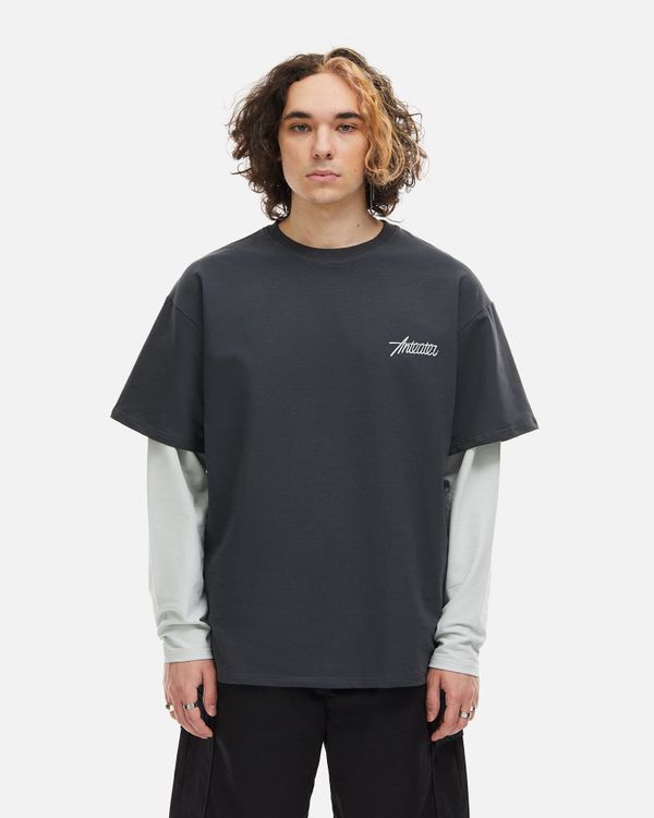 Лонгслив Phat Long 108 темно-серый - фото 2