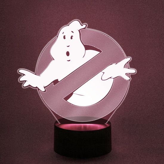 3D лампа Охотники за приведениями Ghostbusters