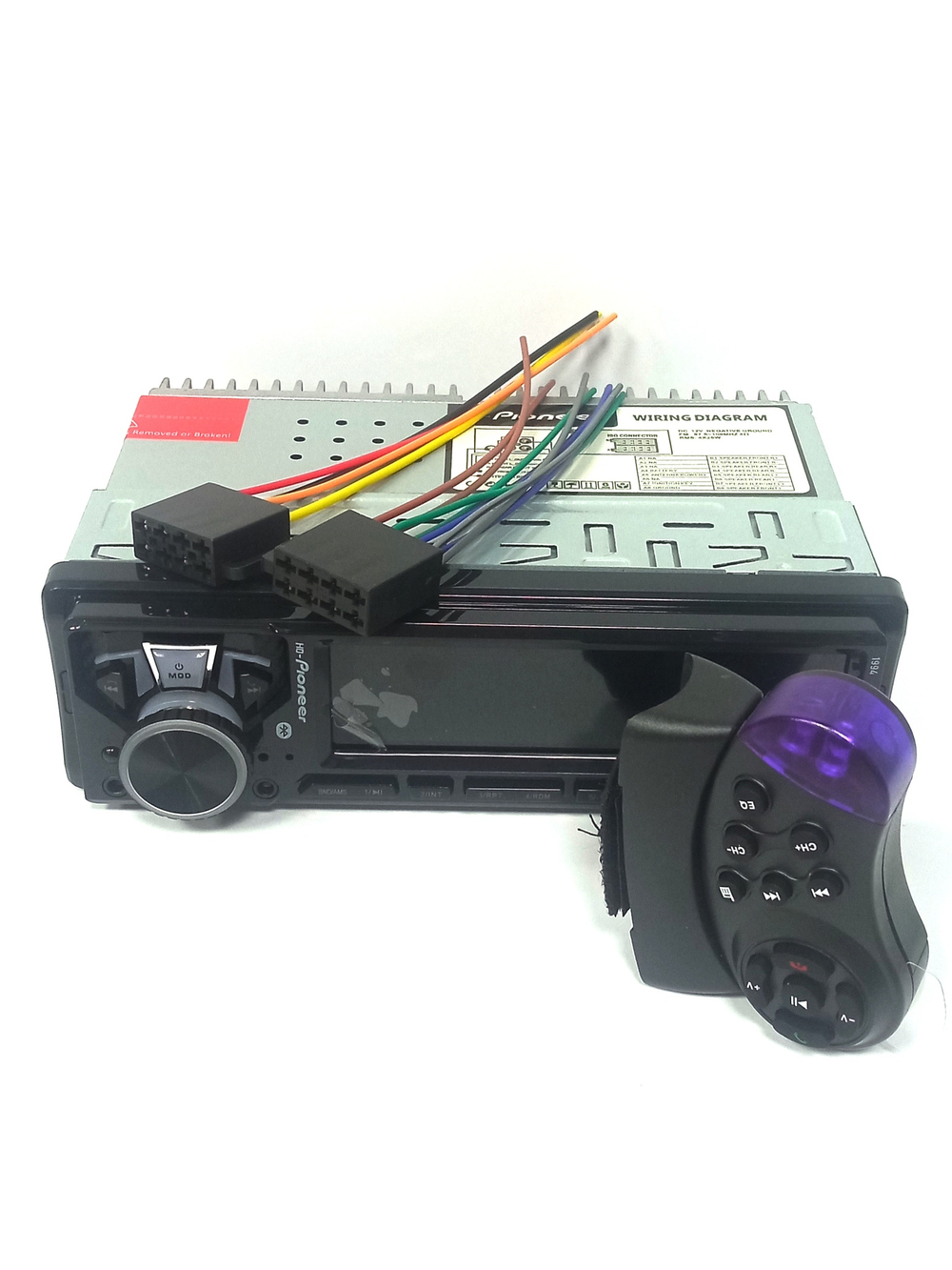 Автомагнитола FM/BT/USB/TFplayer HD-Pioneer-1994 Bluetooth