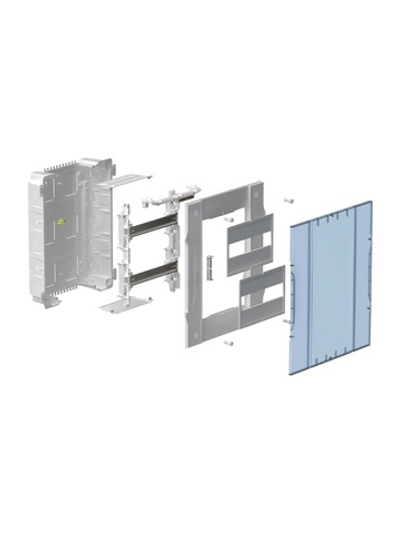 Корпус ЩРВ-П-24 Krepta 5 IP40 бел. дверь пластик. IEK KR5-KP13-V-24-41
